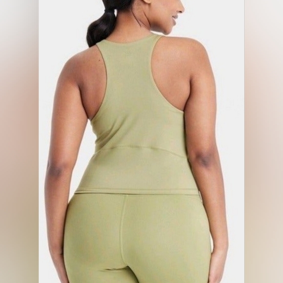 All In Motion Women's Cropped Shelf Tank Bra - Picture 2 of 5